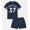 Tottenham Hotspur Micky van de Ven #37 Auswärtstrikot 2023-24 Kurzarm (+ kurze hosen)